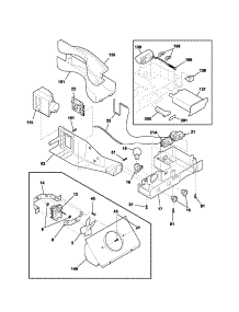 Controls parts for Kenmore Refrigerator 253.56279400 (25356279400, 253 56279400) from AppliancePartsPros.com