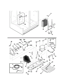 System parts for Kenmore Refrigerator 253.56279400 (25356279400, 253 56279400) from AppliancePartsPros.com