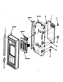 Control Panel Parts parts for Kenmore Range 564.8678610 (5648678610, 564 8678610) from AppliancePartsPros.com