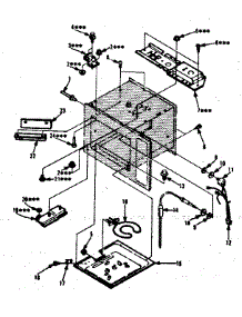 Cavity Parts-C parts for Kenmore Range 564.8678610 (5648678610, 564 8678610) from AppliancePartsPros.com