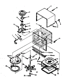 Cavity Parts-B parts for Kenmore Range 564.8678610 (5648678610, 564 8678610) from AppliancePartsPros.com