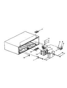 Cabinet (W) Assy parts for Kenmore Refrigerator 564.8761980 (5648761980, 564 8761980) from AppliancePartsPros.com