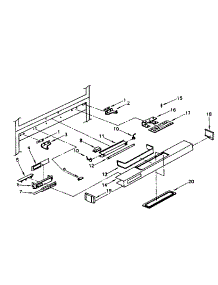 Control Panel Parts parts for Kenmore Refrigerator 564.8761980 (5648761980, 564 8761980) from AppliancePartsPros.com