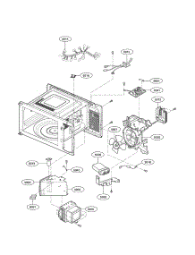 Interior Parts parts for Kenmore Microwave 721.66993800 (72166993800, 721 66993800) from AppliancePartsPros.com