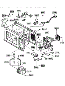 Oven Interior parts for Kenmore Microwave 721.67381790 (72167381790, 721 67381790) from AppliancePartsPros.com