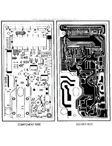 Power And Control Circuit Board parts for Kenmore Microwave 721.67381790 (72167381790, 721 67381790) from AppliancePartsPros.com