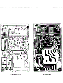 Power And Control Circuit Board parts for Kenmore Microwave 721.67490790 (72167490790, 721 67490790) from AppliancePartsPros.com
