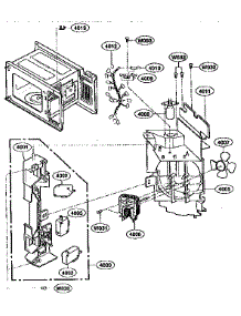 Suction Guide parts for Kenmore Microwave 721.67490790 (72167490790, 721 67490790) from AppliancePartsPros.com