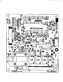 Power And Control Circuit Board parts for Kenmore Microwave 721.67600790 (72167600790, 721 67600790) from AppliancePartsPros.com
