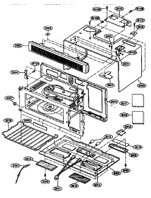 Oven Cavity parts for Kenmore Microwave 721.67601790 (72167601790, 721 67601790) from AppliancePartsPros.com