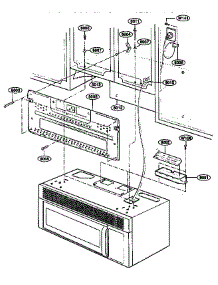Installation parts for Kenmore Microwave 721.67601790 (72167601790, 721 67601790) from AppliancePartsPros.com