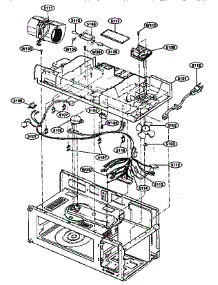 Interior parts for Kenmore Microwave 721.67601790 (72167601790, 721 67601790) from AppliancePartsPros.com