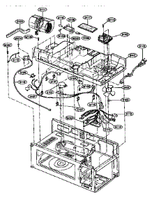 Interior Parts (Ii) parts for Kenmore Microwave 721.67680790 (72167680790, 721 67680790) from AppliancePartsPros.com