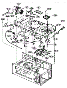 Interior Parts Ii parts for Kenmore Microwave 721.67682790 (72167682790, 721 67682790) from AppliancePartsPros.com