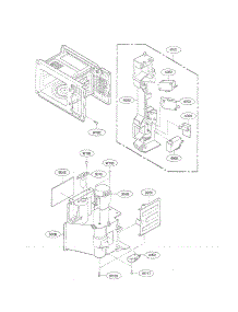 Latch Board Parts parts for Kenmore Microwave 721.67902601 (72167902601, 721 67902601) from AppliancePartsPros.com