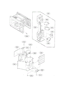 Latch Board Parts parts for Kenmore Microwave 721.67903601 (72167903601, 721 67903601) from AppliancePartsPros.com
