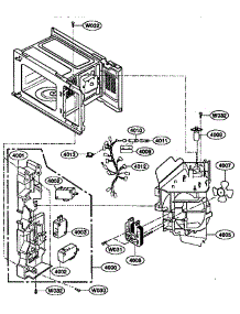 Suction Guide Parts parts for Kenmore Microwave 721.68100791 (72168100791, 721 68100791) from AppliancePartsPros.com