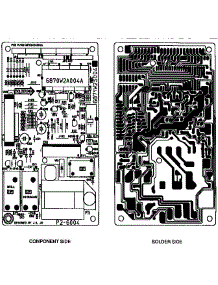 Power And Control Circuit Board parts for Kenmore Microwave 721.68100791 (72168100791, 721 68100791) from AppliancePartsPros.com