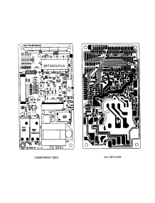 Power And Control Ciruit Board parts for Kenmore Microwave 721.68101890 (72168101890, 721 68101890) from AppliancePartsPros.com