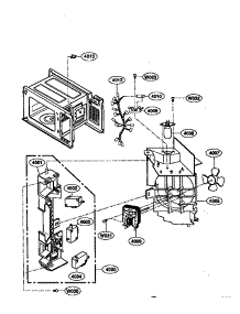 Suction Guide parts for Kenmore Microwave 721.68211890 (72168211890, 721 68211890) from AppliancePartsPros.com