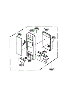 Controller Parts parts for Kenmore Microwave 721.68211890 (72168211890, 721 68211890) from AppliancePartsPros.com