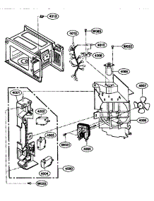 Suction Guide parts for Kenmore Microwave 721.68280790 (72168280790, 721 68280790) from AppliancePartsPros.com