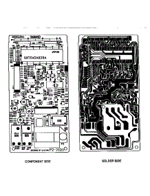 Power, Control Circuit Board parts for Kenmore Microwave 721.68281790 (72168281790, 721 68281790) from AppliancePartsPros.com