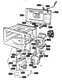 Oven Interior (I) parts for Kenmore Microwave 721.68360790 (72168360790, 721 68360790) from AppliancePartsPros.com