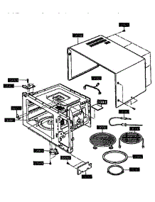 Oven Cavity parts for Kenmore Microwave 721.68360790 (72168360790, 721 68360790) from AppliancePartsPros.com