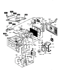 Oven Interior Parts (1) parts for Kenmore Microwave 721.68361890 (72168361890, 721 68361890) from AppliancePartsPros.com