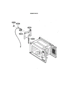 Sensor parts for Kenmore Microwave 721.69182990 (72169182990, 721 69182990) from AppliancePartsPros.com