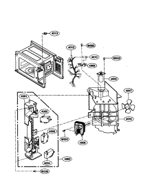 Suction Guide parts for Kenmore Microwave 721.69211890 (72169211890, 721 69211890) from AppliancePartsPros.com