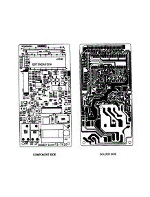 Power And Control Circuit Board parts for Kenmore Microwave 721.69211890 (72169211890, 721 69211890) from AppliancePartsPros.com