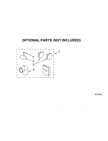 Optional Parts (Not Included) parts for Kenmore Dryer 110.72182103 (11072182103, 110 72182103) from AppliancePartsPros.com
