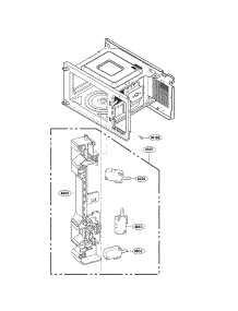 Latchboard Parts parts for Kenmore Microwave 721.79152010 (72179152010, 721 79152010) from AppliancePartsPros.com