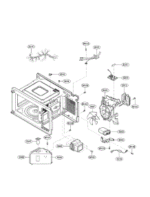 Interior Parts parts for Kenmore Microwave 721.79153010 (72179153010, 721 79153010) from AppliancePartsPros.com