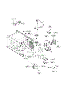 Interior Parts parts for Kenmore Microwave 721.79203010 (72179203010, 721 79203010) from AppliancePartsPros.com