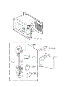Latchboard Parts parts for Kenmore Microwave 721.79203010 (72179203010, 721 79203010) from AppliancePartsPros.com