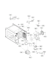 Interior Parts parts for Kenmore Microwave 721.79209900 (72179209900, 721 79209900) from AppliancePartsPros.com