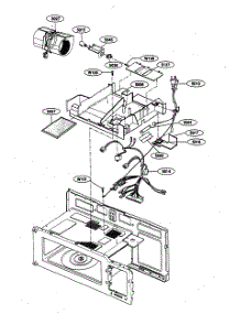 Interior Parts 2 parts for Kenmore Microwave 721.80002000 (72180002000, 721 80002000) from AppliancePartsPros.com