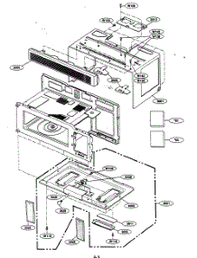 Oven Cavity Parts parts for Kenmore Microwave 721.80002000 (72180002000, 721 80002000) from AppliancePartsPros.com