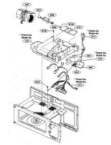 Interior Parts 2 parts for Kenmore Microwave 721.80002401 (72180002401, 721 80002401) from AppliancePartsPros.com