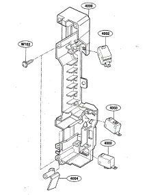 Latch Board parts for Kenmore Microwave 721.80009401 (72180009401, 721 80009401) from AppliancePartsPros.com
