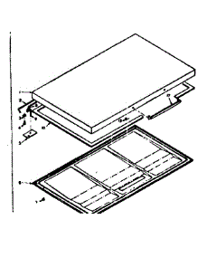 Freezer Door Parts parts for Kenmore Freezer 198.616400 (198616400, 198 616400) from AppliancePartsPros.com