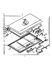 Door Parts parts for Kenmore Freezer 198.616450 (198616450, 198 616450) from AppliancePartsPros.com