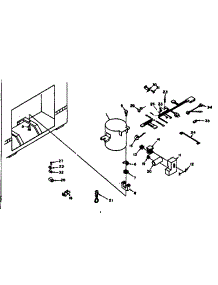Unit Parts parts for Kenmore Freezer 198.616460 (198616460, 198 616460) from AppliancePartsPros.com