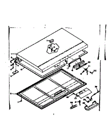 Door Parts parts for Kenmore Freezer 198.616470 (198616470, 198 616470) from AppliancePartsPros.com