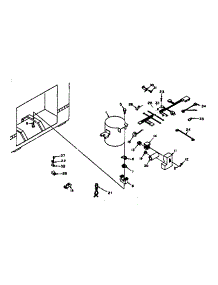 Unit Parts parts for Kenmore Freezer 198.616470 (198616470, 198 616470) from AppliancePartsPros.com