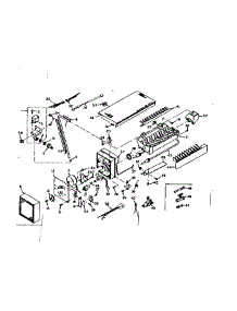 Ice Maker Parts parts for Kenmore Freezer 198.616490 (198616490, 198 616490) from AppliancePartsPros.com