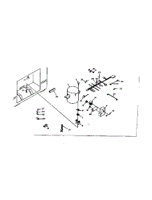 Unit Parts parts for Kenmore Freezer 198.616490 (198616490, 198 616490) from AppliancePartsPros.com
